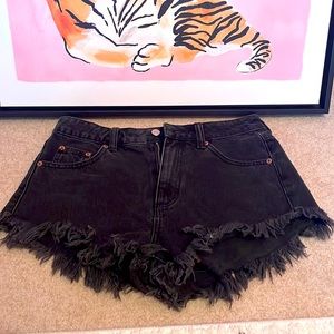 Topshop frayed hem shorts 💕